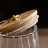 Clear Glass Kitchen Storage Jars – Airtight Canisters for Tea, Coffee Beans, Grains & Candy