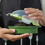 Avocado Food Storage Box – Space-Saving Reusable Vegetable & Fruit Container