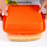 Silicone Square Cake Pan  Non-Stick DIY Baking Mold