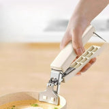 Heat Resistant Bowl Tongs – Stainless Steel Steamer Plate Lifter Tool