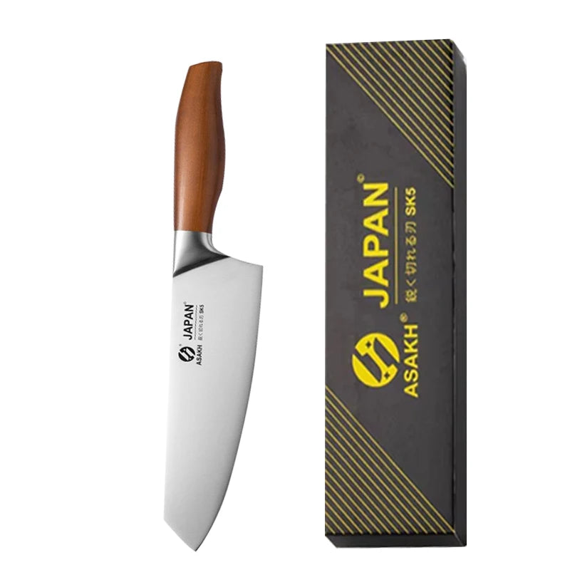 Professional Japanese Chef Knife Set – Stainless Steel Kitchen Knives for Meat, Fish & Vegetables