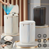 20L Automatic Smart Sensor Trash Can – Large-Capacity Waterproof Induction Bin for Bathroom & Kitchen