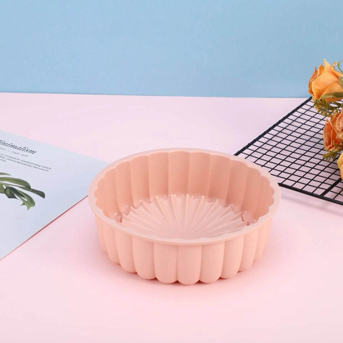 Silicone Round Cake Pan – High Temperature Resistant DIY Baking Mold