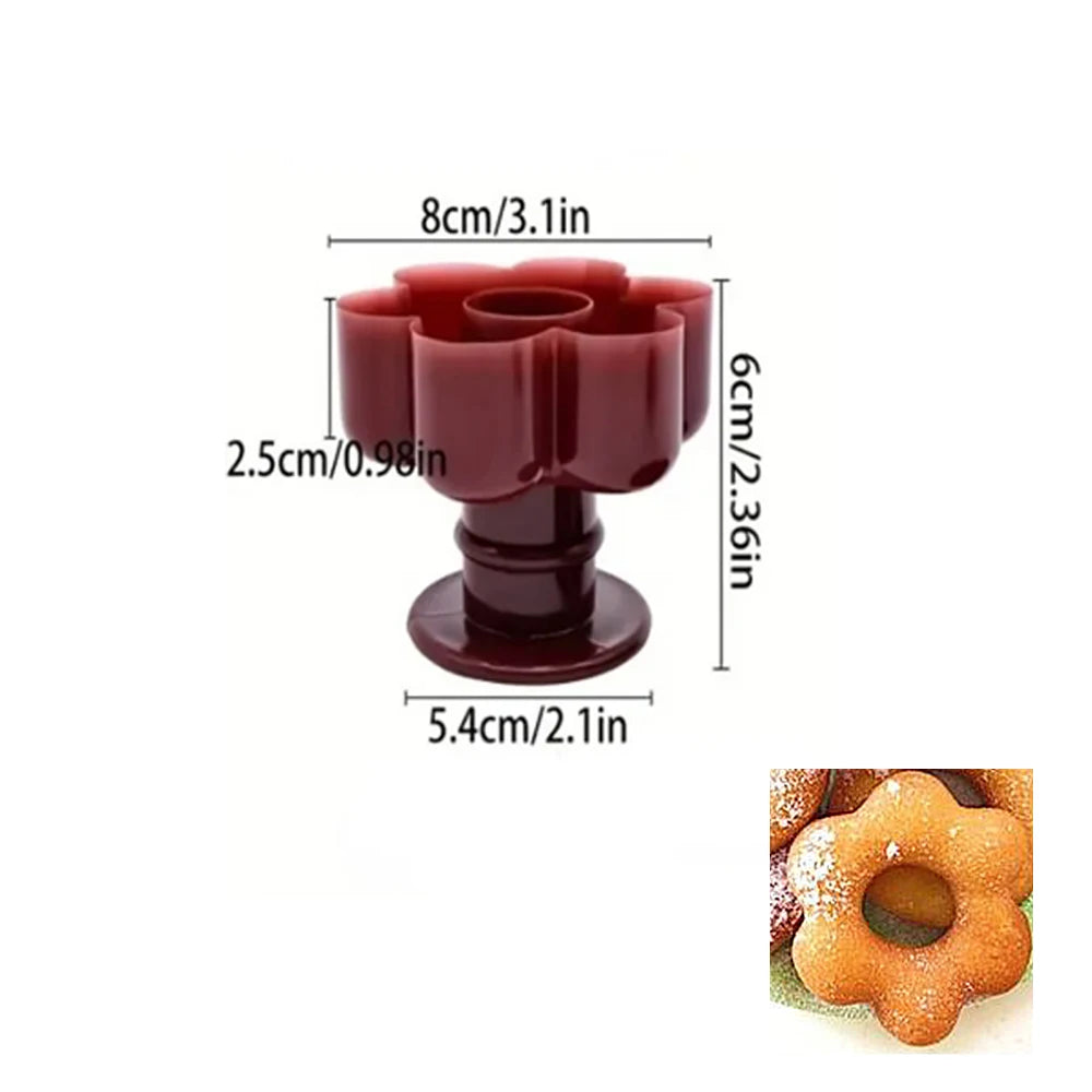 DIY Donut Mold Cutter – Cake & Dessert Doughnut Maker for Baking and Decorating