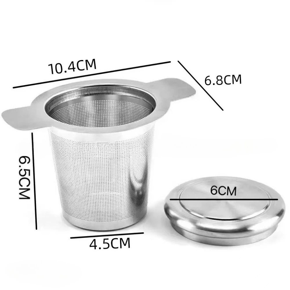 Reusable Stainless Steel Tea Infuser – Multi-Teapot Strainer & Filter