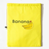 Insulated Fresh-Keeper Drawstring Bag – Reusable Vegetable & Fruit Storage Organizer