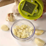 1pc Multifunctional Garlic Press – Manual Mincer & Ginger Masher with Storage Case