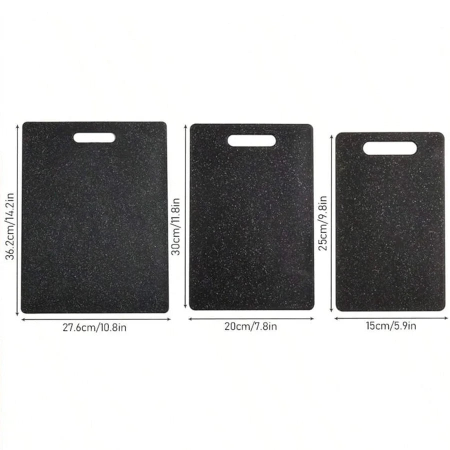 Marble Texture PP Cutting Board – Antibacterial & Mildew-Resistant Vegetable Chopping Board