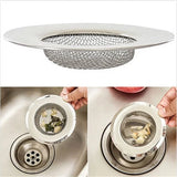 Stainless Steel Drain Hair Catcher  Sink & Bathtub Shower Hole Filter Strainer