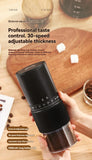 Portable Electric Coffee Bean Grinder – 30 Adjustable Gears USB Rechargeable Burr Grinder
