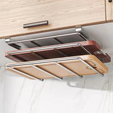 Under Cabinet Cutting Board Holder – Space-Saving Kitchen Hanging Rack