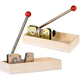 Stainless Steel Macadamia & Walnut Opener – Manual Nut Cracker Tool