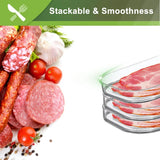 2L Refrigerated Fresh-Keeping Food Storage Box with Lid – 3-Layer Sealed Deli Meat Container