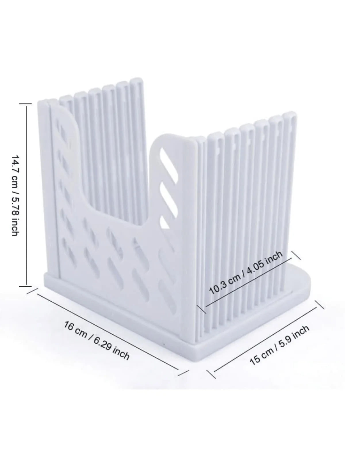 Adjustable Bread Slicer Guide – Foldable Plastic Cutter for Homemade Bread