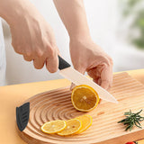 Ceramic Fruit Knife with Protective Cover – 3/4/5 Inch Rust-Free Portable Kitchen Knife
