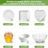 Disposable Plastic Food Covers – Elastic Fresh-Keeping Wrap for Plates & Bowls (100 pcs)