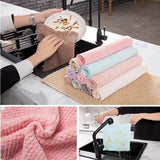 Soft Microfiber Kitchen Towels – Super Absorbent Dish Cloths for Anti-Grease Cleaning