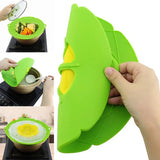Silicone Spill-Proof Pot Lid – High Temperature Resistant Anti-Overflow Kitchen Cover