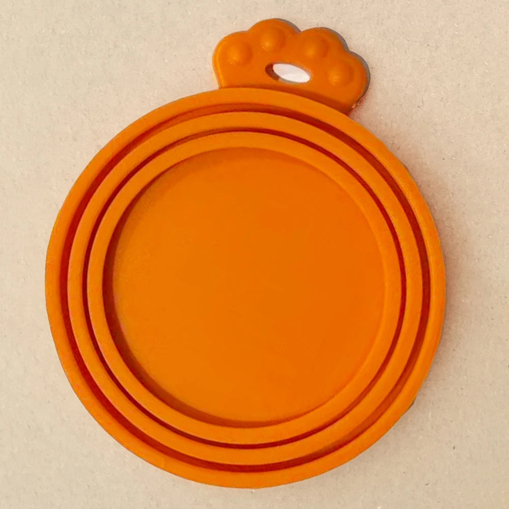 2-5PCS 3-in-1 Reusable Silicone Can Lids – Keep Dog & Cat Cans Fresh