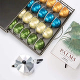 Coffee Capsule Pod Holder – Nespresso, Vertuo, Dolce Gusto & Lavazza Capsule Storage Rack