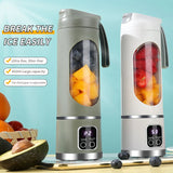 NEW 450ml Portable Electric Juicer – Mini USB Travel Blender for Smoothies & Fresh Juice