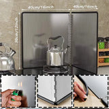 Foldable Stainless Steel Splatter Guard – Oil Splash Protection for Frying