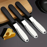 Stainless Steel Butter & Cheese Spreader – Reusable Metal Knife