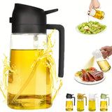 Oil Dispenser Seasoning Accessories Oil Cruet Bottle Oil Spray Kitchen Utensils for Kitchen Barbecue Oils Sprayer Container
