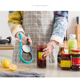 Jar Opener Easy Grip Wrench – 4-in-1 Bottle, Can & Jar Lid Twist-Off Tool