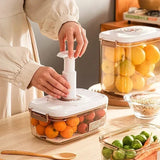 KEMORELA Food Vacuum Storage Box with Pump – Sealed Fresh-Keeping Container (Large Capacity)