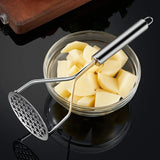 Premium Stainless Steel Potato Masher – Fruit & Vegetable Ricer Tool