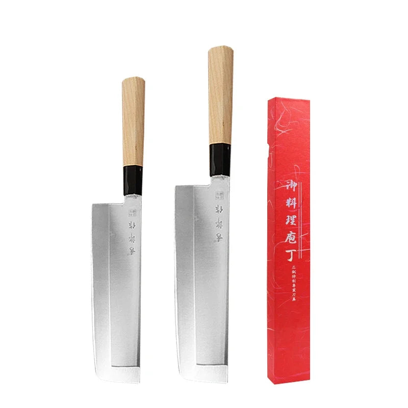 WXCOO Japanese Salmon Sashimi Knife – Professional Stainless Steel Fish & Meat Slicing Knife with Box