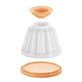 4pcs Plastic Pudding Molds – Jelly & Panna Cotta Dessert Cups with Lids