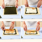 Bamboo Sushi Rolling Mat – Japanese Style Non-Stick Sushi Maker