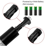 Electric Automatic Pepper & Salt Grinder – LED Light & Adjustable Coarseness