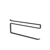 No-Punch Paper Roll Holder & Towel Rack – Hanging Cling Film Storage Shelf for Kitchen & Bathroom