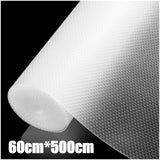 EVA Kitchen Cabinet Shelf Liner – Non-Adhesive Waterproof Drawer & Table Mat