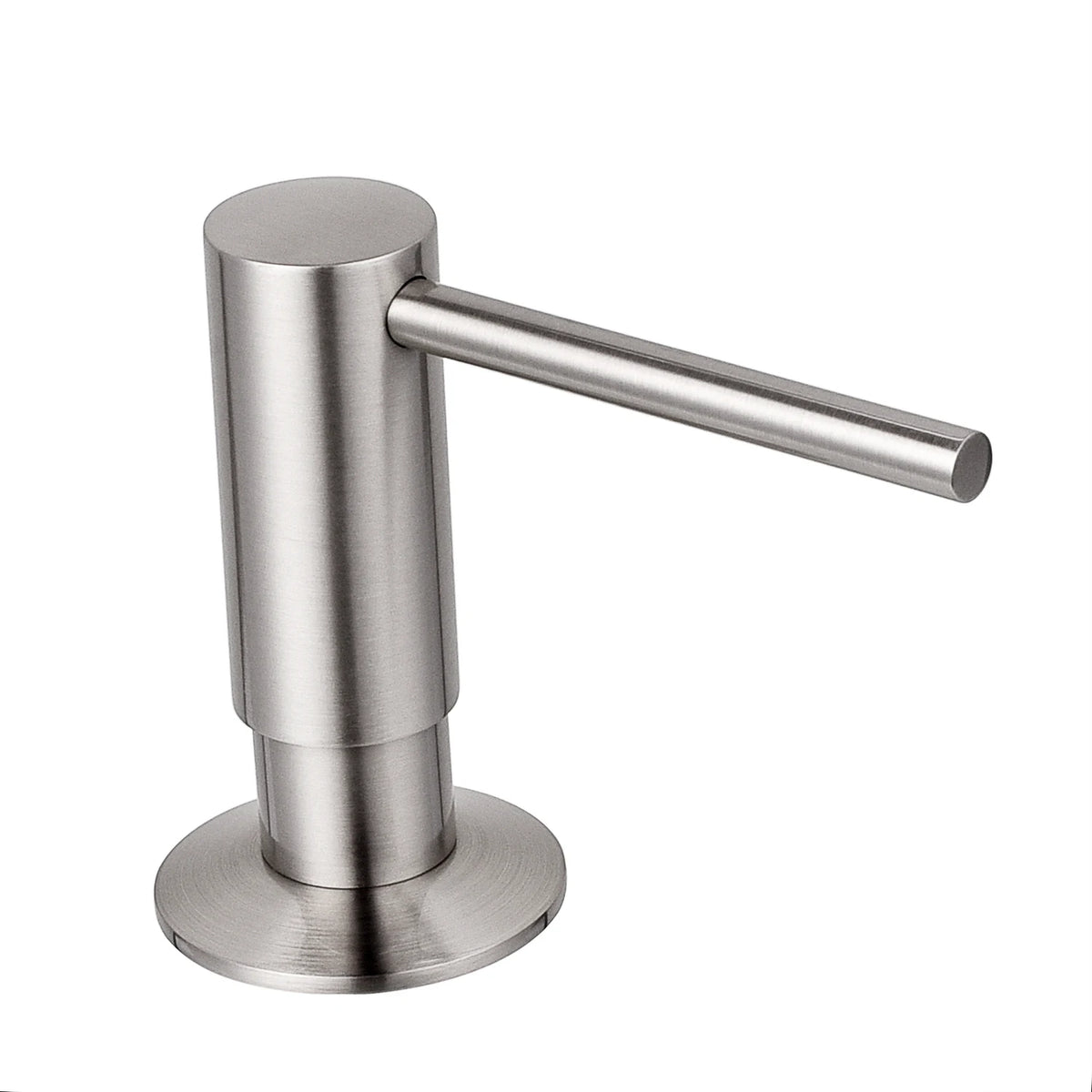 Samodra Black Liquid Soap Dispenser – Brass Pump Head with 500ML PE Bottle for Kitchen & Bathroom