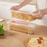 Microwave Pasta Cooking Box, Heat-Resistant Spaghetti & Salad Steamer with Lid