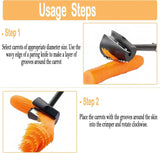 Vegetable & Fruit Curler – Stainless Steel Spiral & Creative Peeler