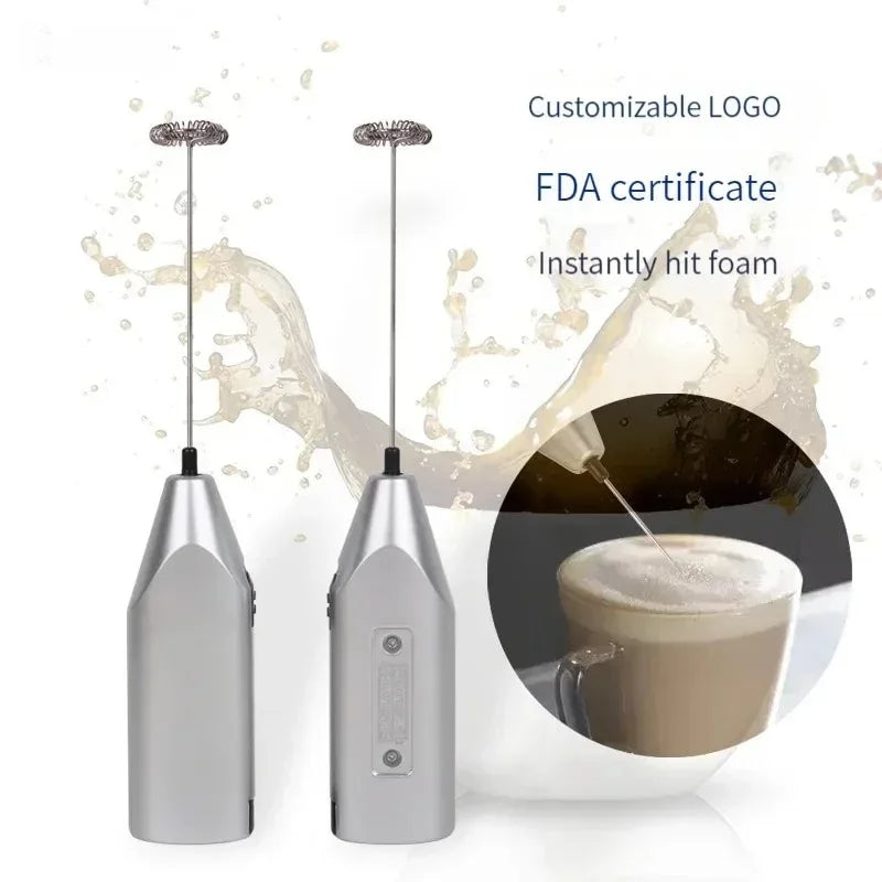 Mini Electric Whisk Handheld Mixer – Milk Frother, Egg Beater & Cream Whipper for Baking