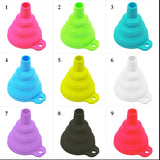 Mini Foldable Silicone Funnel – Collapsible Portable Funnel for Kitchen, Oil, Fuel & Beer