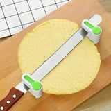 2-Pc Adjustable 5-Layer Bread Slicer & Cake Cutter – Precision Baking Tool for Home & Bakery