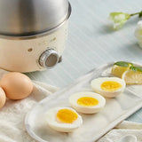 360W Electric Egg Boiler & Steamer with Timer – Automatic Breakfast Cooker (4–6 Eggs)