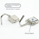 50PCS Strong Magnetic Hooks – Multi-Purpose Storage Hooks for Home, Kitchen & Bathroom