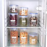 Plastic Grain Storage Tank – Airtight Food Storage Jar for Home Kitchen Organization