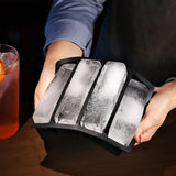 Original Silicone Ice Cube Tray – Rectangular Mold, BPA-Free & Reusable