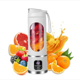 NEW 450ml Portable Electric Juicer – Mini USB Travel Blender for Smoothies & Fresh Juice