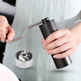 Professional Manual Coffee Grinder – All-Metal Anti-Slip Portable Burr Grinder