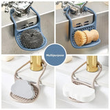Japanese SP Flexible Kitchen Sink Sponge & Soap Holder – Hanging Storage Rack